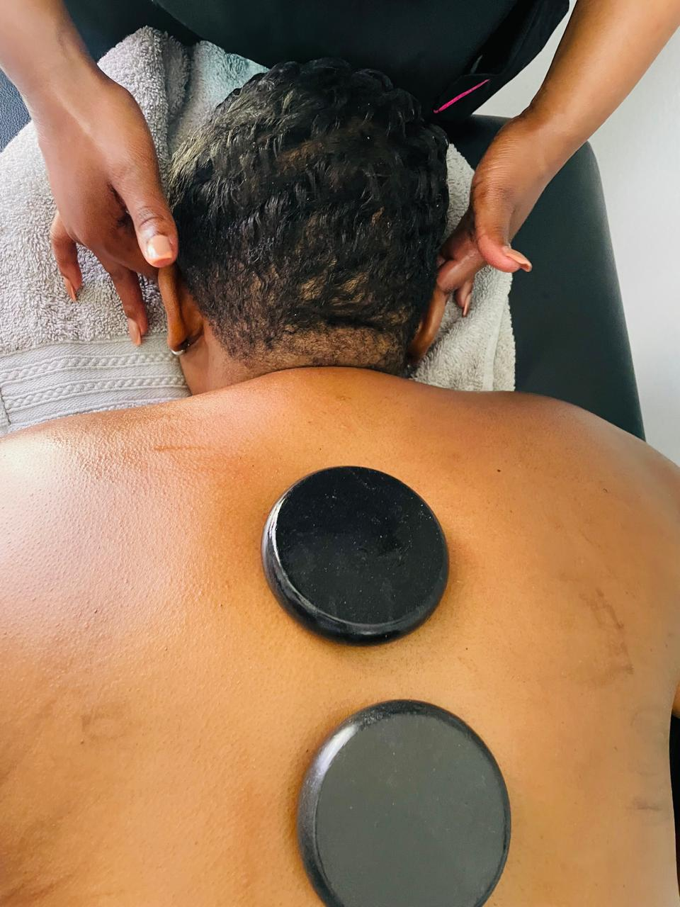 Hot Stones Massage at Dazzling Angels Day Spa